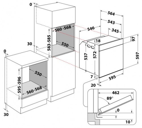 Whirlpool WOI 5S8PM1 SXA