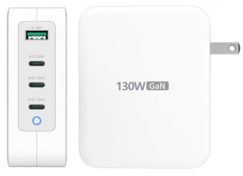 j5create 130W GaN USB-C 4-Port Charger