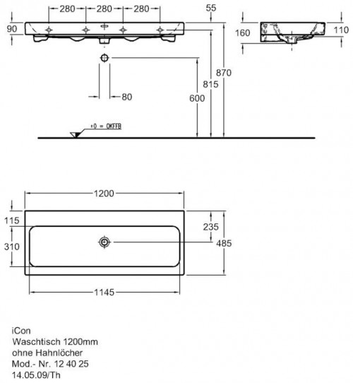 Keramag iCon 124025