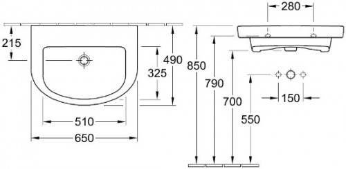 Villeroy & Boch Subway 2.0 7114FC