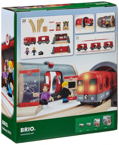 BRIO Metro Railway Set 33513