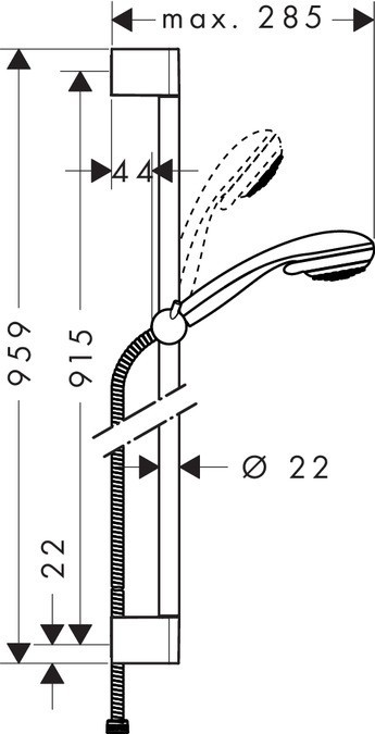 Hansgrohe Crometta 85 27762