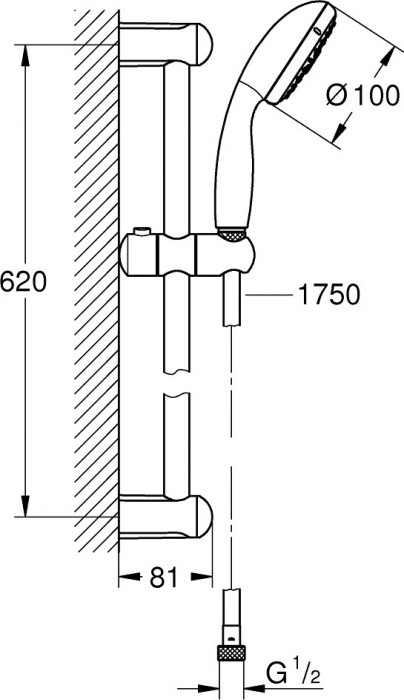 Grohe Tempesta 100 27645