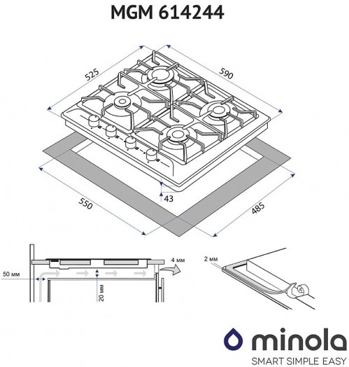 Minola MGM 614244 BL