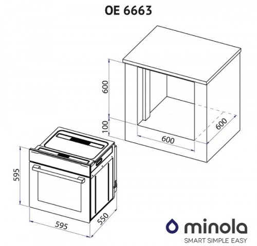 Minola OE 6663 INOX