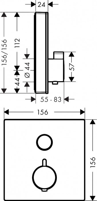 Hansgrohe ShowerSelect 15737