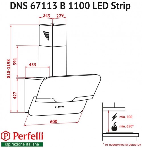 Perfelli DNS 67113 B 1100 BL LED Strip