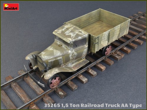 MiniArt 1.5 Ton Railroad Truck AA Type (1:35)