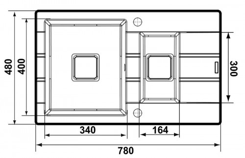 Pyramis Arkadia 78x48 1 1/2B 1D