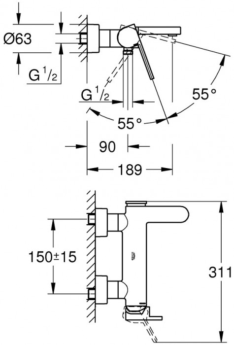 Grohe Plus 33553