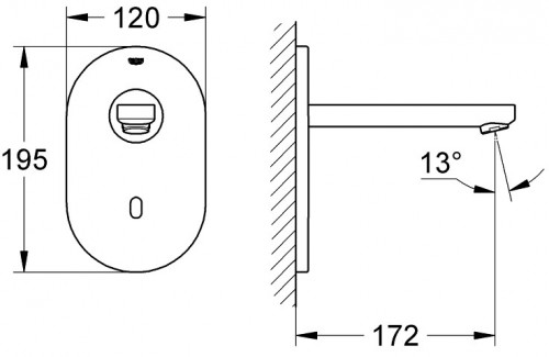 Grohe Euroeco Cosmopolitan E 36410