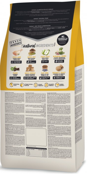Ownat Classic Lamb & Rice 4 kg