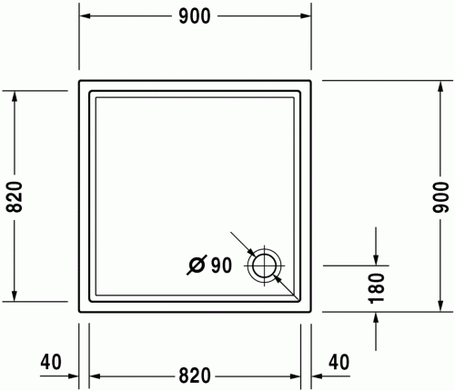 Duravit Starck Slimline 720115