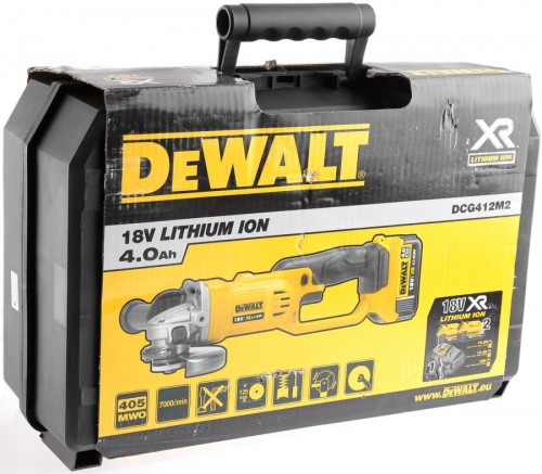 Упаковка DeWALT DCG412M2