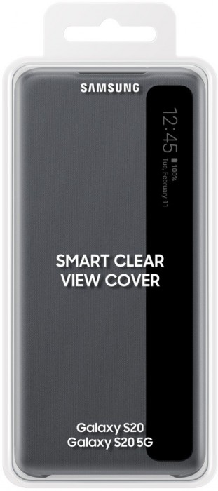 Упаковка Samsung Clear View Cover for Galaxy S20