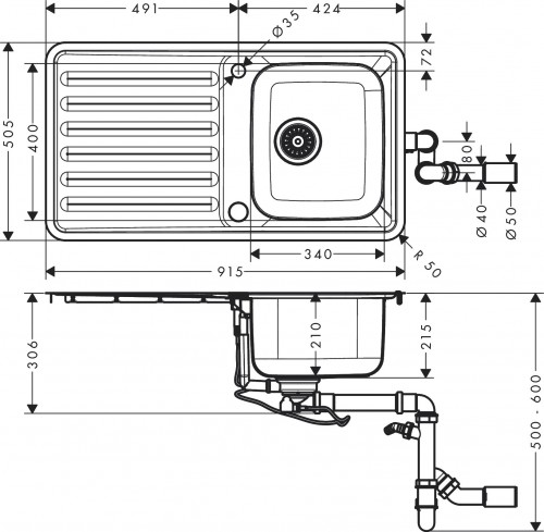 Hansgrohe S41 S4113-F340 43337