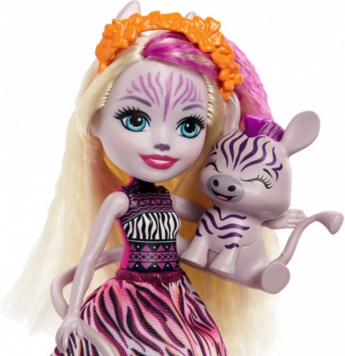 Enchantimals Zadie Zebra and Ref GTM27