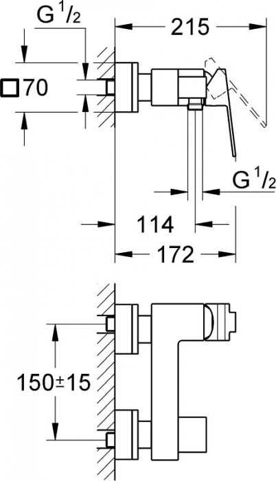 Grohe Sail Cube 23437000