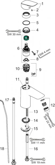 Hansgrohe Logis 71102000