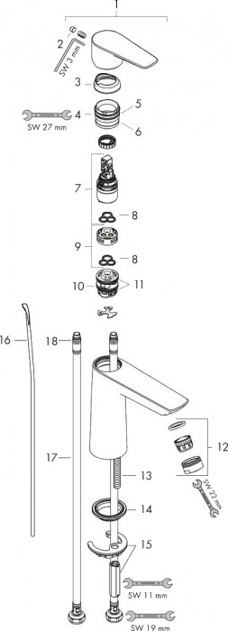 Hansgrohe Talis E 71713000