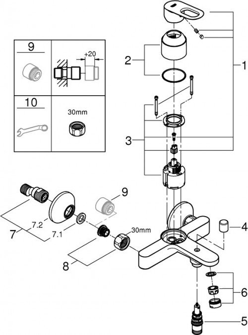 Grohe BauLoop 32815000