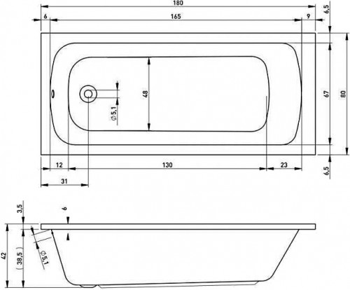 Devit Comfort 180x80 18080123