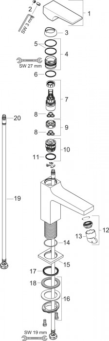 Hansgrohe Metropol 32508000