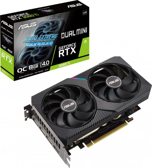 Asus GeForce RTX 3060 Ti Dual V2 OC Mini LHR