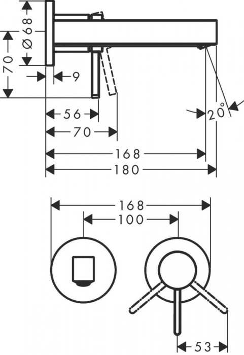 Hansgrohe Finoris 76051000