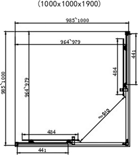 Dusel EF-184B 90x90