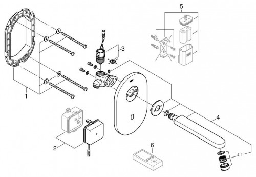 Grohe Eurosmart Cosmopolitan E 36335SD0