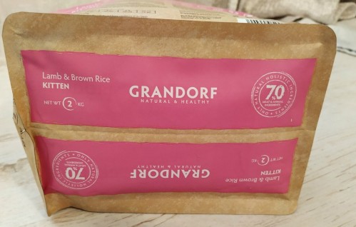 Grandorf Kitten Lamb/Brown Rice 2 kg