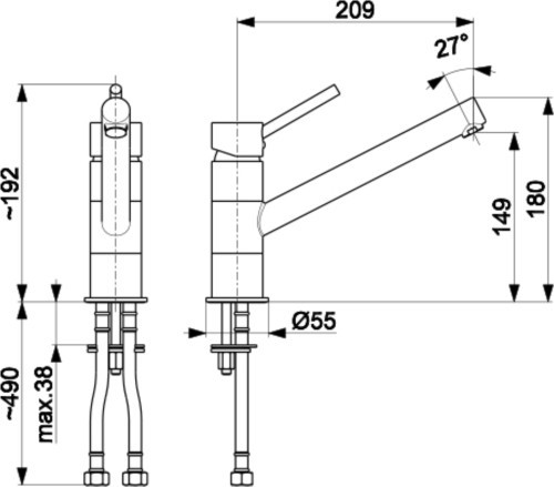 Armatura Andra 6533-915-00