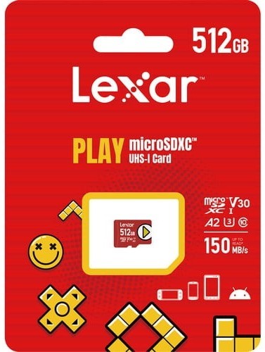 Lexar Play microSDXC UHS-I 512Gb