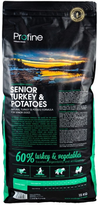 Profine Senior Turkey/Potatoes 15 kg