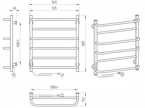 LARIS Zebra Comfort E L 500x600 77700092