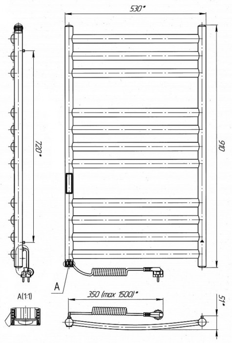 LARIS Classic Premium S E L 500x900 73207660