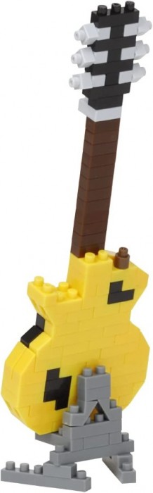 Nanoblock Electric Guitar Yellow NBC_347