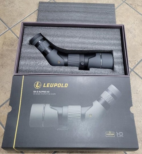 Leupold SX-2 Alpine HD 20-60x60 Angled