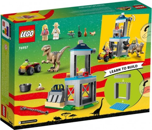 Lego Velociraptor Escape 76957