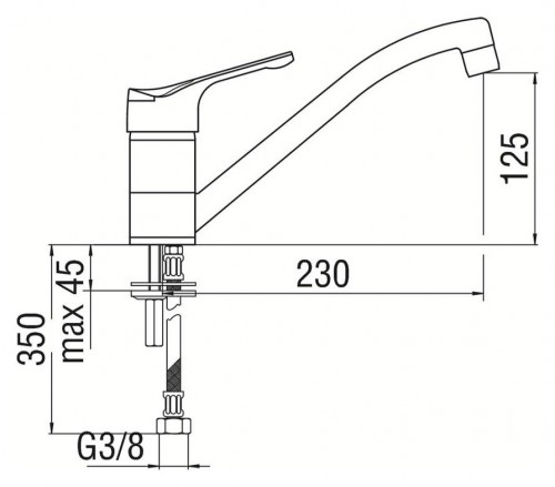 Nobili Rubinetterie Timix TX27113/1CR