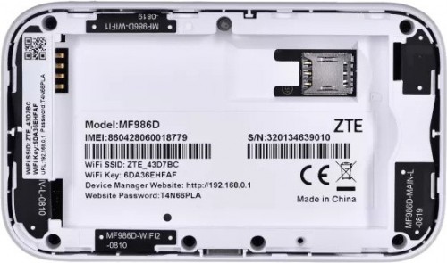ZTE 4G uFi MF986D