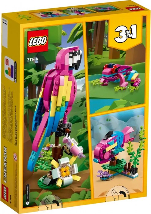 Lego Exotic Pink Parrot 31144