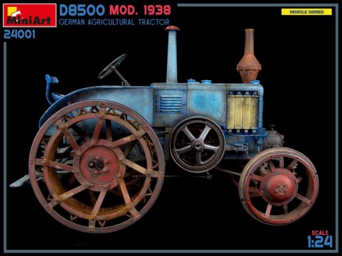 MiniArt German Agricultural Tractor D8500 Mod. 1938 (1:24)