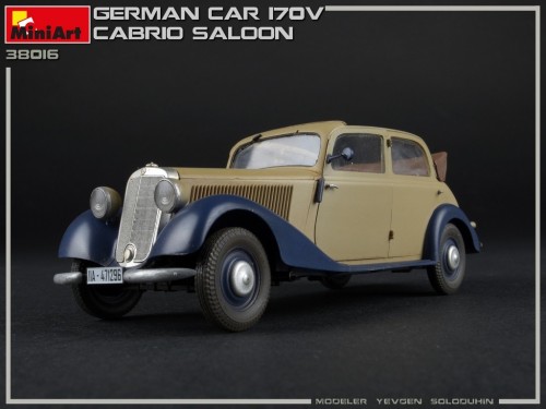 MiniArt German Car 170v Cabrio Saloon (1:35)