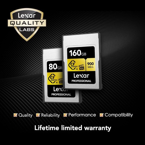 Lexar Professional CFexpress Gold Type A 80Gb