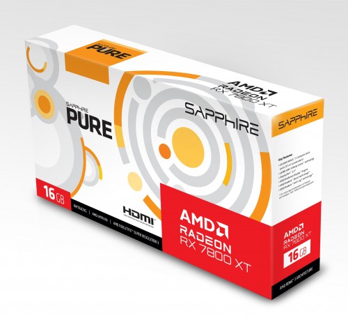 Sapphire Radeon RX 7800 XT PURE 16GB