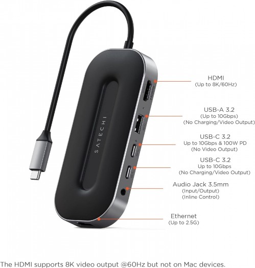 Satechi USB4 Multiport w2.5G Ethernet