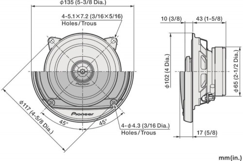 Pioneer TS-A1081F