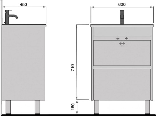 Moydodyr Polo Loft 60-U 00-0008081